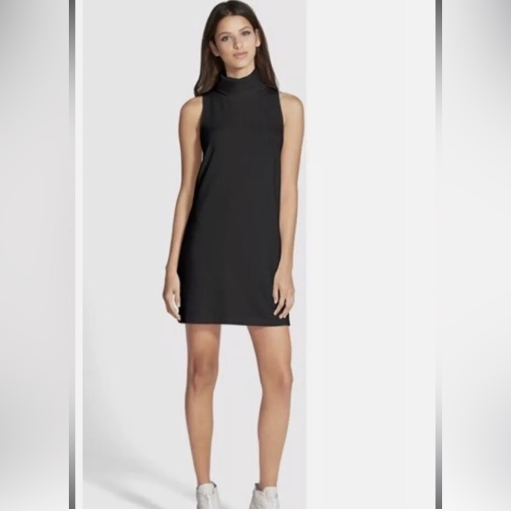 Leith Sleeveless Turtleneck Dress M